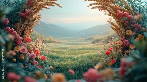 autumn in the mountains