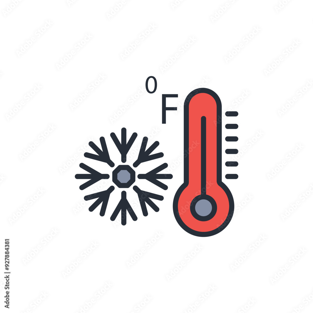 degree fahrenheit icon. vector.Editable stroke.linear style sign for use web design,logo.Symbol illustration. degree fahrenheit icon. vector.Editable stroke.linear style sign for use web design,logo.Symbol illustration.