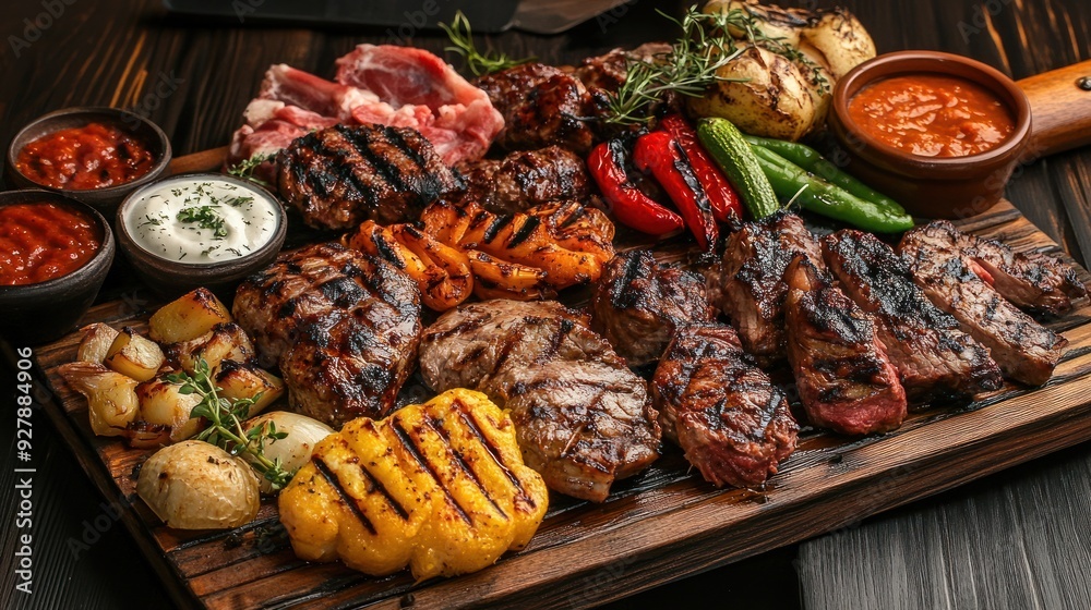 Grilled Meat Platter Grilled Meat Platter