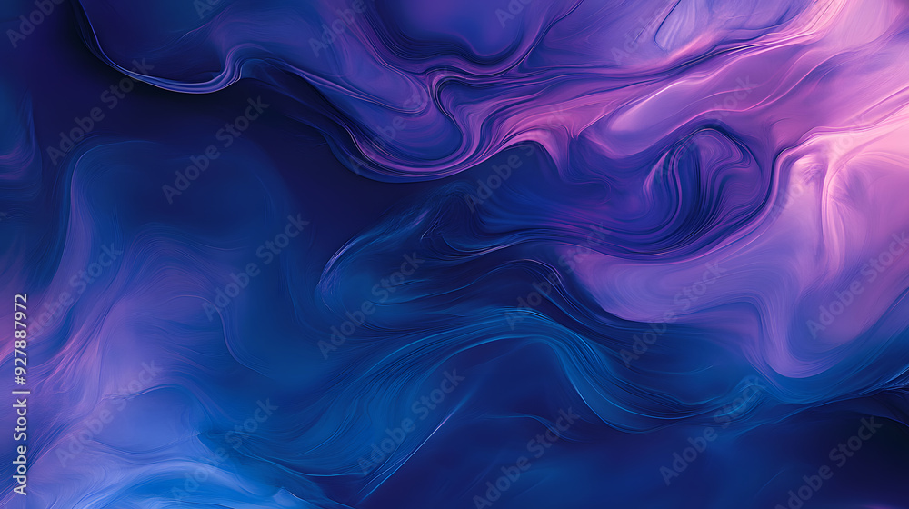 Colorful abstract swirl of blue, purple, and pink tones creating a dreamy background effect Colorful abstract swirl of blue, purple, and pink tones creating a dreamy background effect