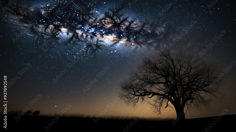 moon and tree moon and tree