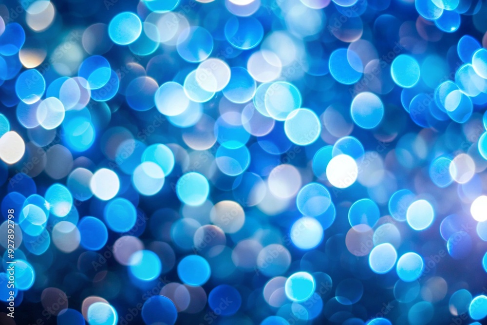 Bokeh Blue Background Bokeh Blue Background