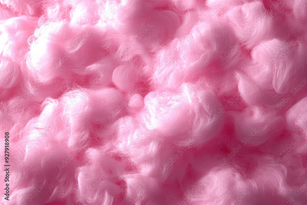 Pink Candy Floss Background Design Pink Candy Floss Background Design