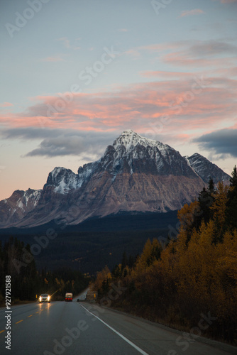 the color of autumn moutain