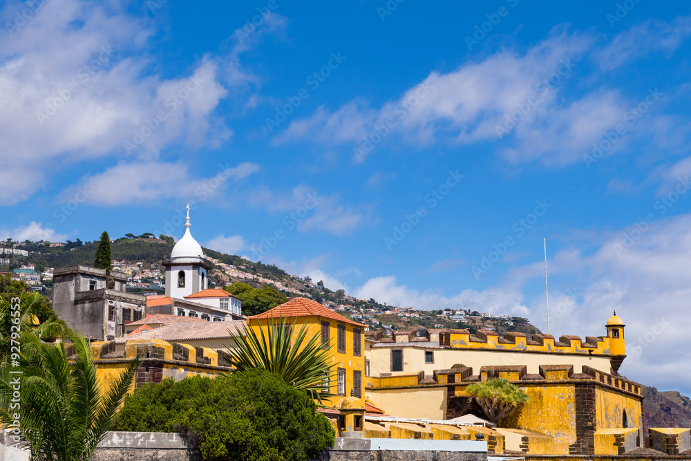 Fototapeta premium Sao Tiago Fort, Funchal, Madeira