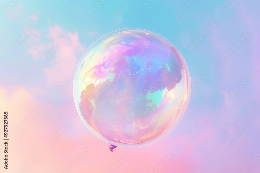 A colorful, glowing, and abstract bubble with a pink and purple hue A colorful, glowing, and abstract bubble with a pink and purple hue
