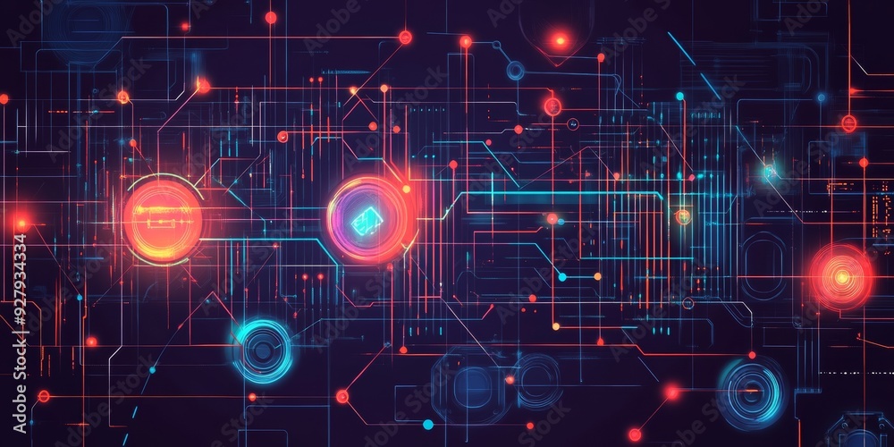 Neon Consciousness: A Vision of Digital Realms Neon Consciousness: A Vision of Digital Realms