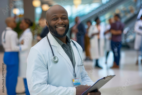 Doctor Writing Notes on Clipboard