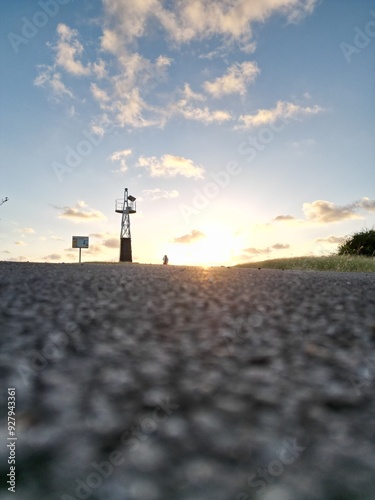 The lighthouse in the Bluff in Cayman Brac sister islands of Grand Cayman in the Cayman Islands