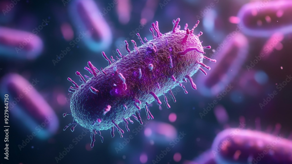 medical illustration of monkeypox virus structure medical illustration of monkeypox virus structure