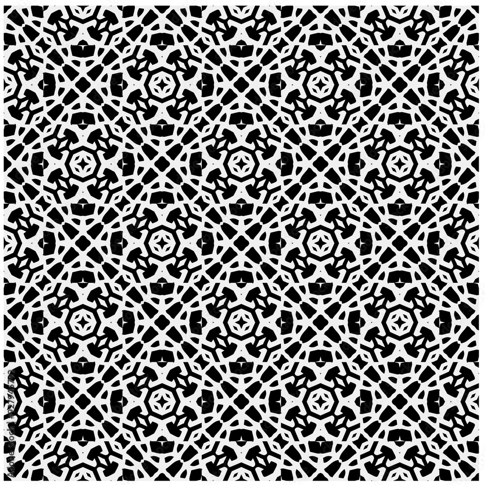 White background with black pattern. Seamless texture for fashion, textile design, on wall paper, wrapping paper, fabrics and home decor. Simple repeat pattern. White background with black pattern. Seamless texture for fashion, textile design, on wall paper, wrapping paper, fabrics and home decor. Simple repeat pattern.