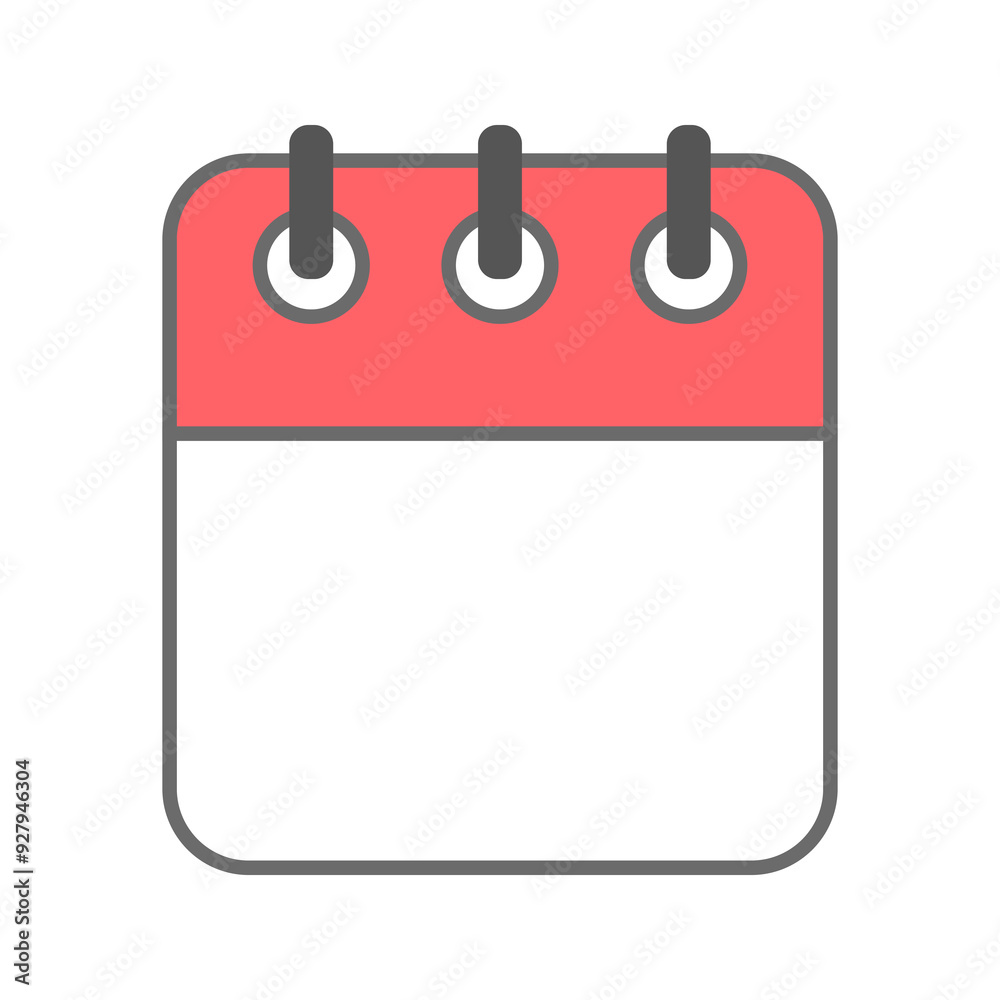 Vector of icons. Daily, monthly, yearly calendar icon Vector of icons. Daily, monthly, yearly calendar icon