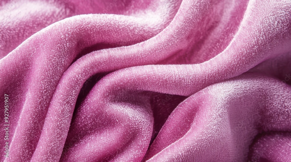 Pink Velvet Fabric Texture. Pink Velvet Fabric Texture.