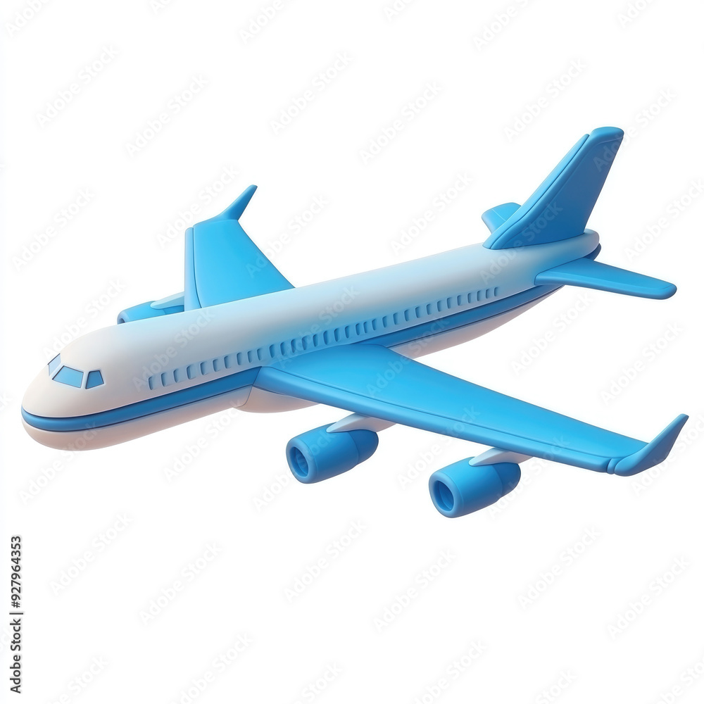 3D cartoon train. on a solid white background 3D cartoon train. on a solid white background
