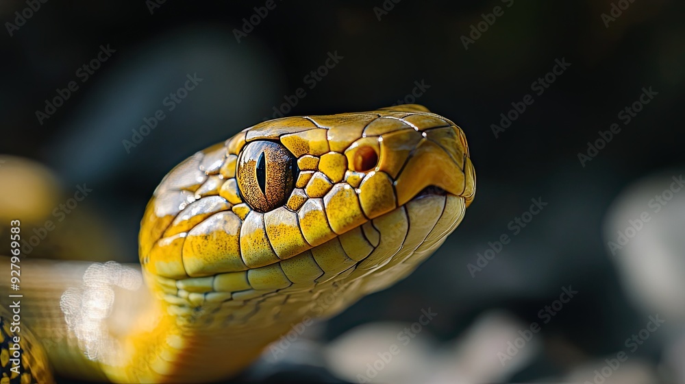 Snake isolated on cute background Snake isolated on cute background