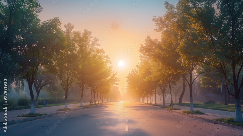 Free good morning scene wallpaper background photo