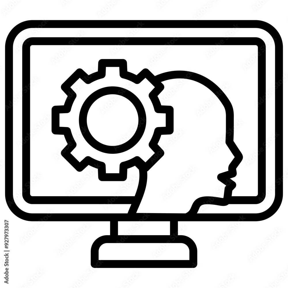 Engineering outline icon Engineering outline icon