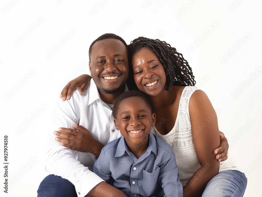 Family father mother son daughter kid studio photo white background Family father mother son daughter kid studio photo white background