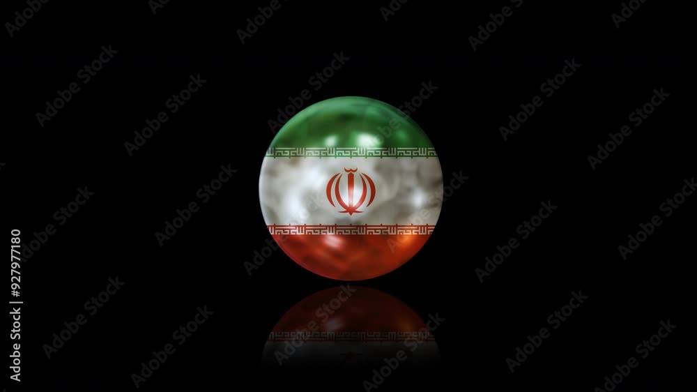 Iranian flag with alpha channel Iranian flag with alpha channel