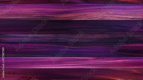 exotic purpleheart wood texture with deep purple hues and straight grain lines photo