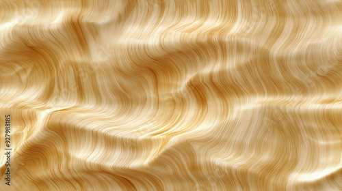 figured maple wood texture with shimmering curly grain patterns in pale golden hues