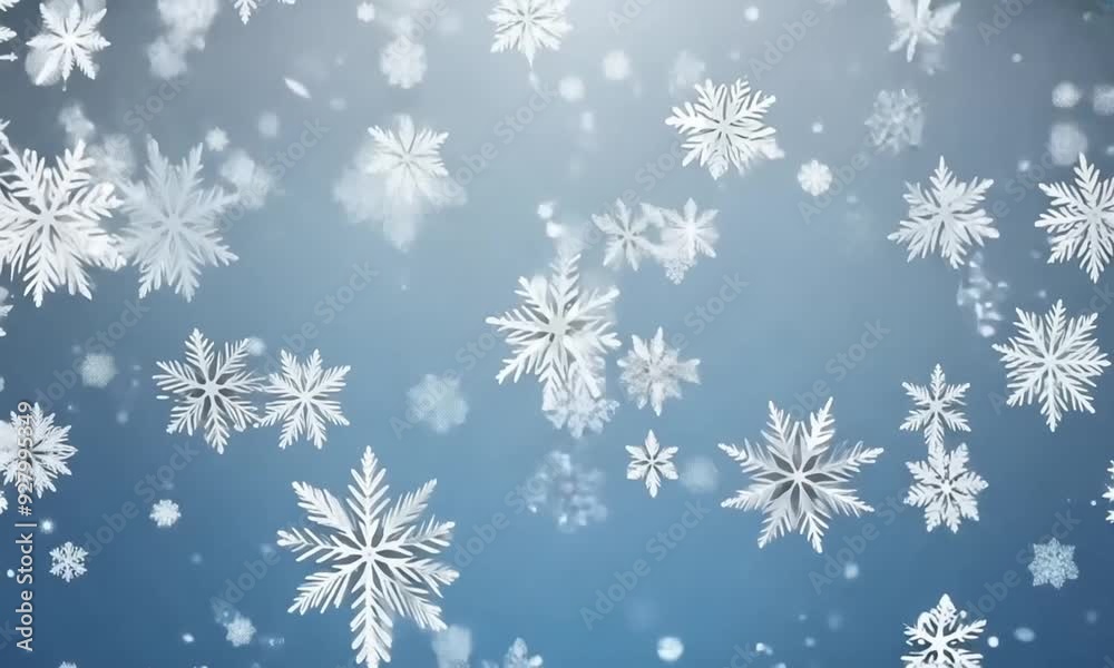 A glitter background with silver sparkles, shimmering like stars. Snowflakes gently falling A glitter background with silver sparkles, shimmering like stars. Snowflakes gently falling
