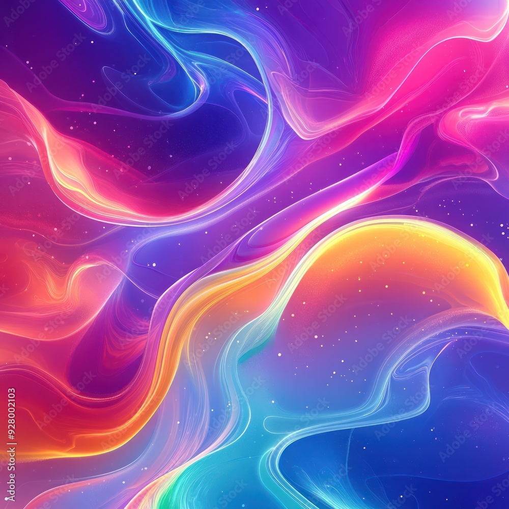 Abstract Swirling Colors Abstract Swirling Colors