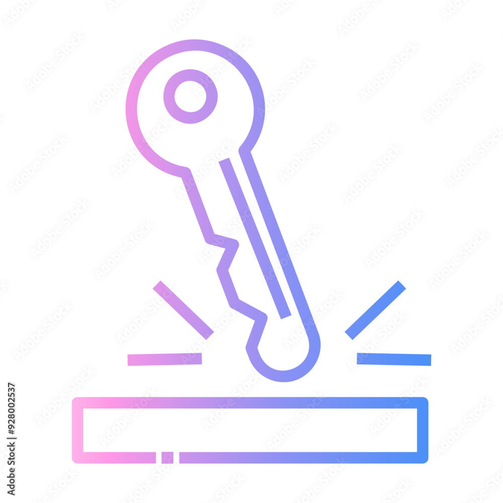 scratch Line Gradient Icon scratch Line Gradient Icon
