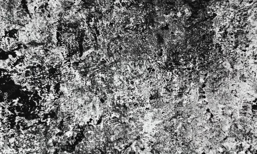 Black and White Texture of Rough Surface with Circular Holes Black and White Texture of Rough Surface with Circular Holes