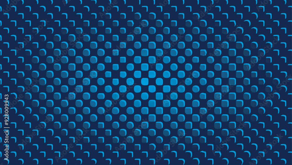 Blue texture pattern with haftones and gradients in shades of blue. Blue texture pattern with haftones and gradients in shades of blue.