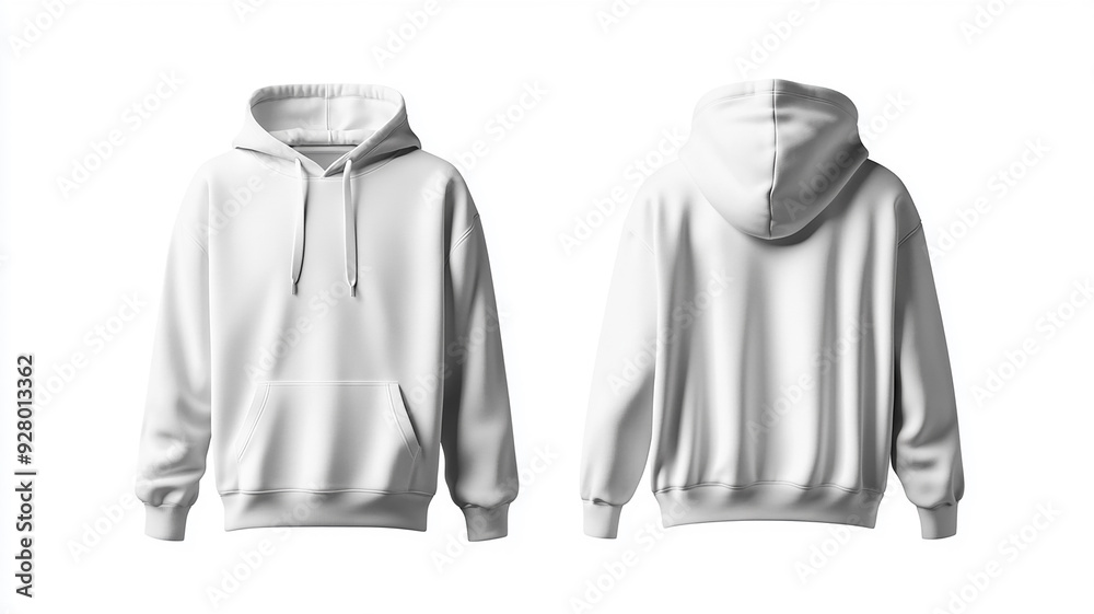 White Hoodie Front And Back Mockup White Hoodie Front And Back Mockup