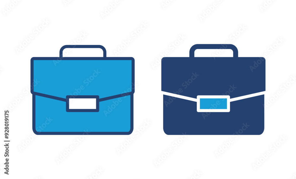 Briefcase icon vector. suitcase icon. luggage symbol. Briefcase icon vector. suitcase icon. luggage symbol.