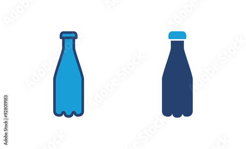 Bottle icon vector. bottle vector icon