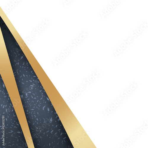 Gold and dark blue certificate border,certificate corners, certificate decoration 