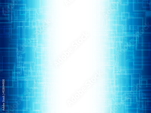 Wallpaper Mural Cyber ​​material_background image_blue Torontodigital.ca