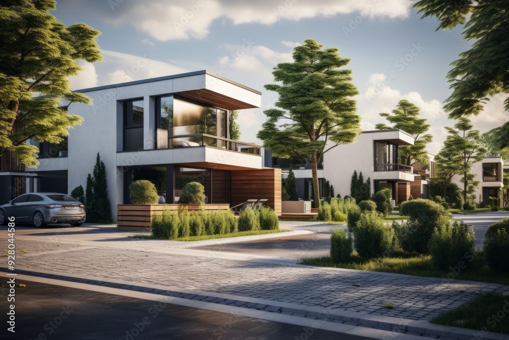 Suburban Harmony Functional Elegance with Organic Simplicity