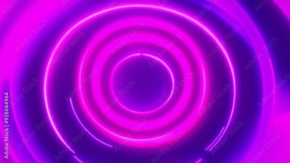 A neon circle rotation with glowing effects Generate a vivid purple neon circle rotating in a continuous loop on a pitch-black background A neon circle rotation with glowing effects Generate a vivid purple neon circle rotating in a continuous loop on a pitch-black background