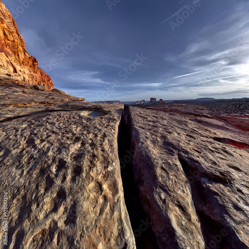 red rock canyon photo