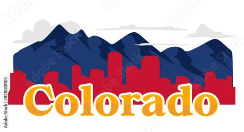 state of colorado united states with beautiful views