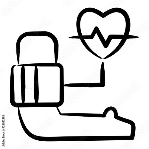 Blood Pressure Check Icon