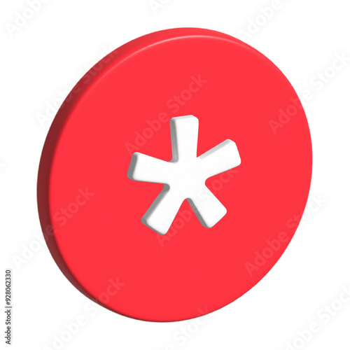 3D star sign