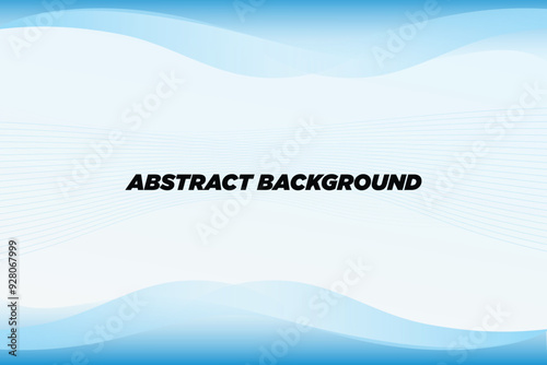 Abstract elegant blue wave background
