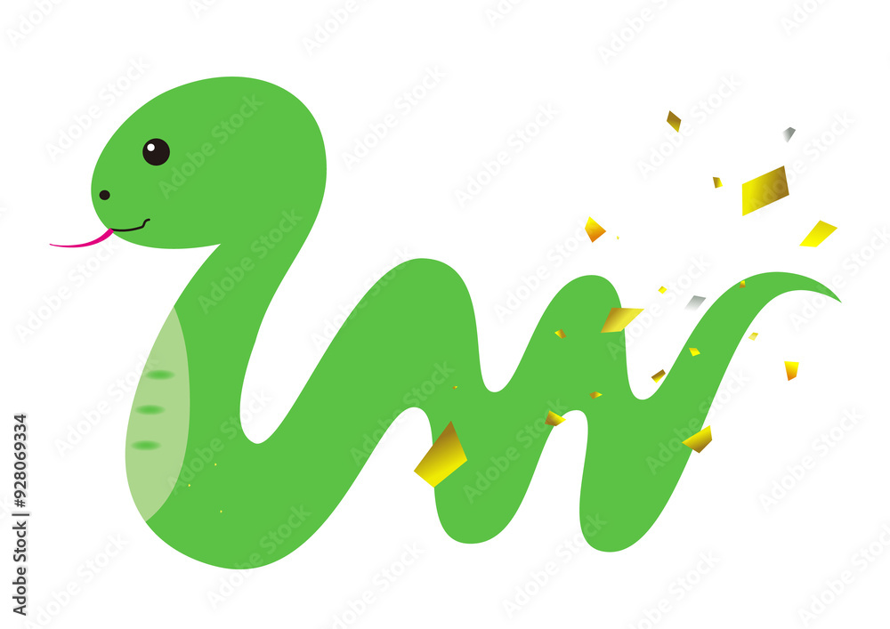 巳年の蛇のイラスト 巳年の蛇のイラスト