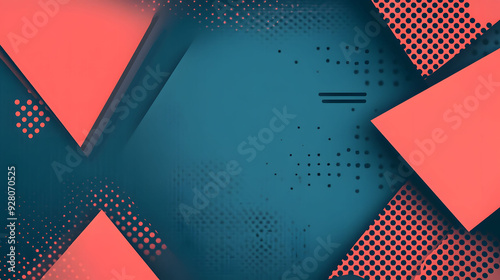 Wallpaper Mural Abstract memphis geometric modern background Torontodigital.ca