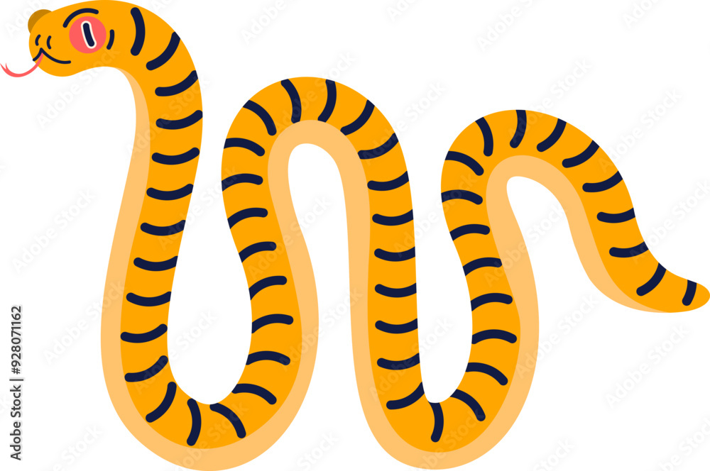 Naklejka premium Farm Animals Illustration Element