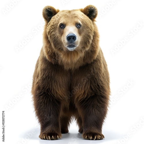 bear isolated on white background