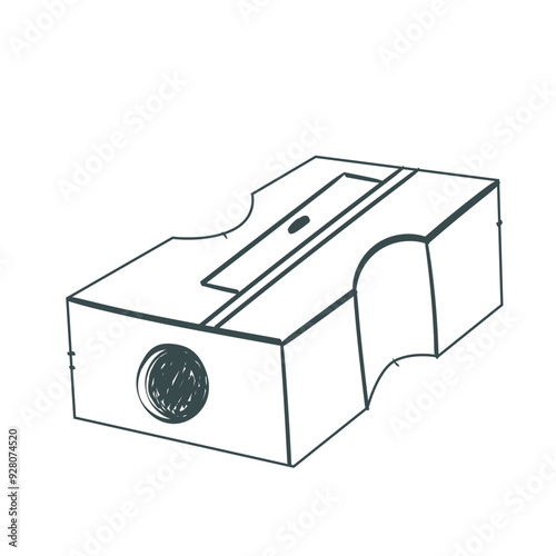 Pencil Sharpener for Back to School Icon