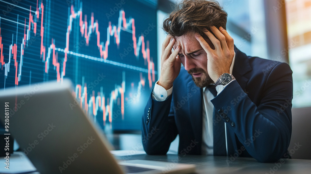 Business strategist under pressure from financial crisis Business strategist under pressure from financial crisis