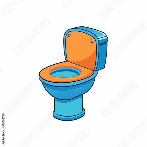 Toilet bowl isolated on white, Toilet bowl vector art, Toilet bowl silhouette, Toilet bowl icon, Toilet bowl line art,eps, black and white Toilet bowl

