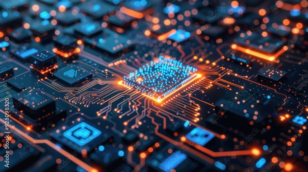 Artificial Intelligence Concept: Generated by Advanced AI Artificial Intelligence Concept: Generated by Advanced AI